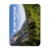 Val Ferret, Wallis, Schweiz Magnet (Vertikal)