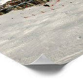 Val Thorens Drei Täler Frankreich Poster (Ecke)