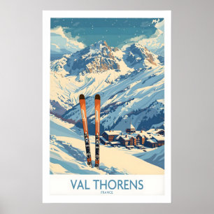 Val Thorens Druck 1 Poster