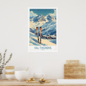 Val Thorens Druck 1 Poster (Küche)