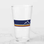 Val Thorens Frankreich Glas (Vorderseite)