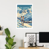 Val Thorens Reiseplakat 1 Poster (Heimbüro)