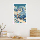 Val Thorens Reiseplakat 1 Poster (Küche)