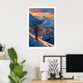 Val Thorens Ski Poster 1 (Heimbüro)