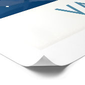 Val Thorens Ski Print 1 Poster (Ecke)