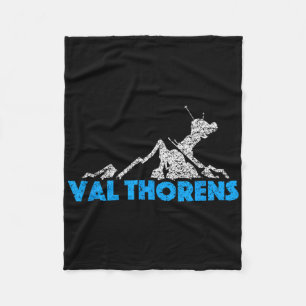 Val Thorens Ski Snowboarden Frankreich Resort Dist Fleecedecke