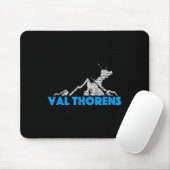 Val Thorens Ski Snowboarden Frankreich Resort Dist Mousepad (Mit Mouse)