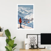 Val Thorens Wandkunst Druck 1 Poster (Heimbüro)