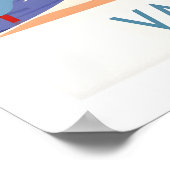 Val Thorens Wintersportdruck 1 Poster (Ecke)