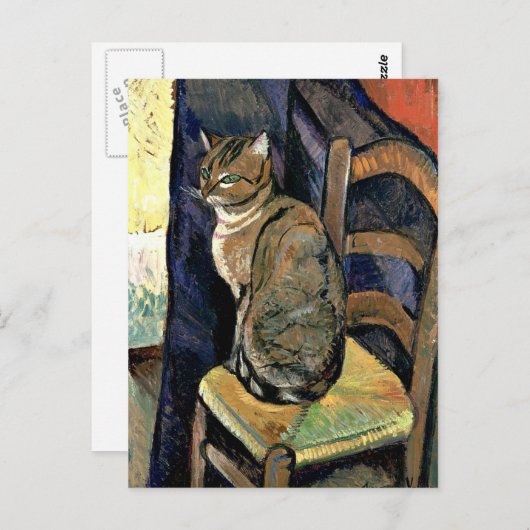 Valadon - Studie einer Katze Postkarte (Vorne/Hinten)