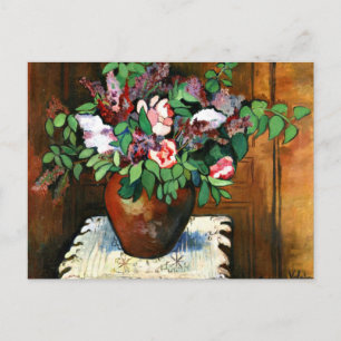 Valadon - Vase der Blume, 1921 Postkarte