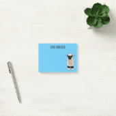 Valais Blacknose sheep cartoon illustration Post-it Klebezettel (Büro)