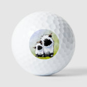 Valais Blacknose Sheep Golfball (Vorderseite)