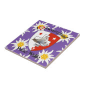 Valais / Wallis Schweiz Fliese (Seite)