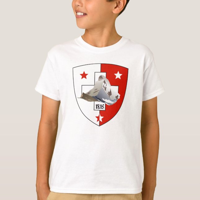 Valais / Wallis Schweiz-Suisse T-Shirt (Vorderseite)