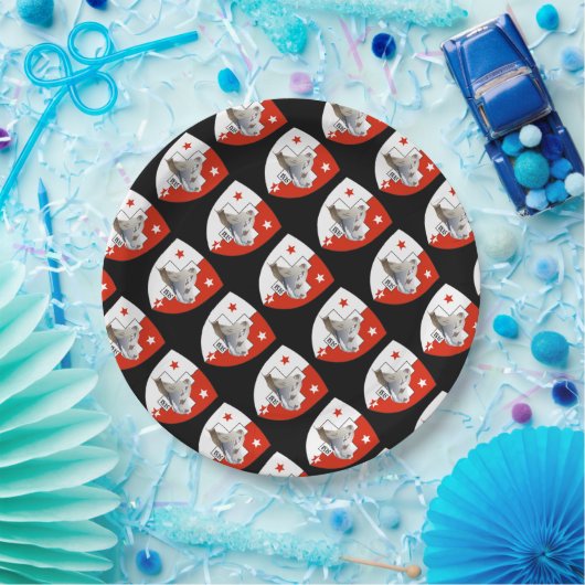 Valais - Wallis - Suisse - Schweiz Papierteller (Party)