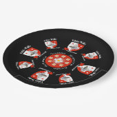 Valais - Wallis - Suisse - Schweiz Papierteller (Schrägansicht)