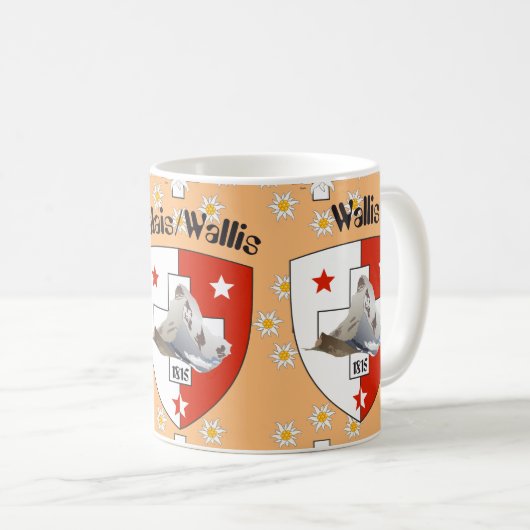 Valais / Wallis Suisse / Schweiz Tasse (VorderseiteRechts)