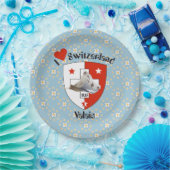 Valais - Wallis - Suisse - Schweiz Teller (Party)