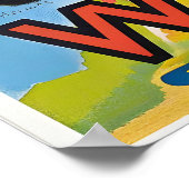 Valais Wallis Zermatt Ski Switzerland Swiss Alps Poster (Ecke)