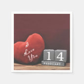 Valantine Day Napkins Serviette (Vorderseite)