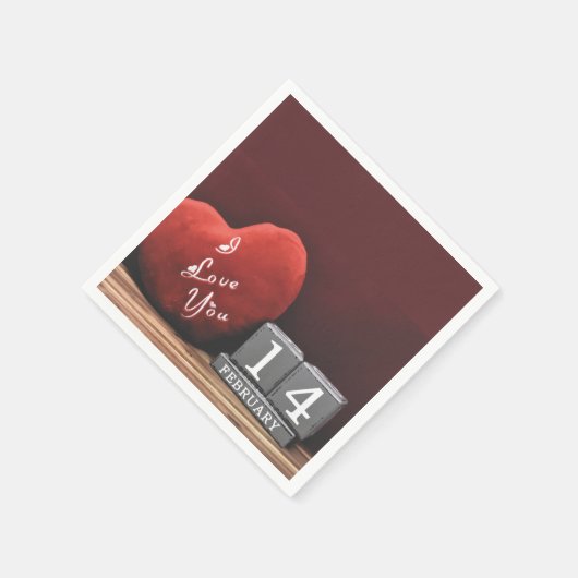 Valantine Day Napkins Serviette (Ecke)
