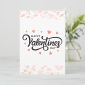 Valantine-Tageskarte Feiertagskarte (Stehend Vorderseite)