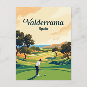 Valderrama Golf Club, Sotogrande Spanien Postkarte