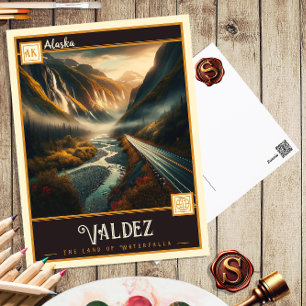 Valdez, Alaska   Historische Postkarte