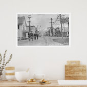 Valdez, Alaska Street 1912 Poster (Küche)
