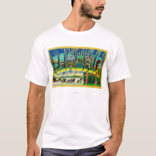 Valdez, AlaskaLarge Buchstabe ScenesValdez, AK T-Shirt