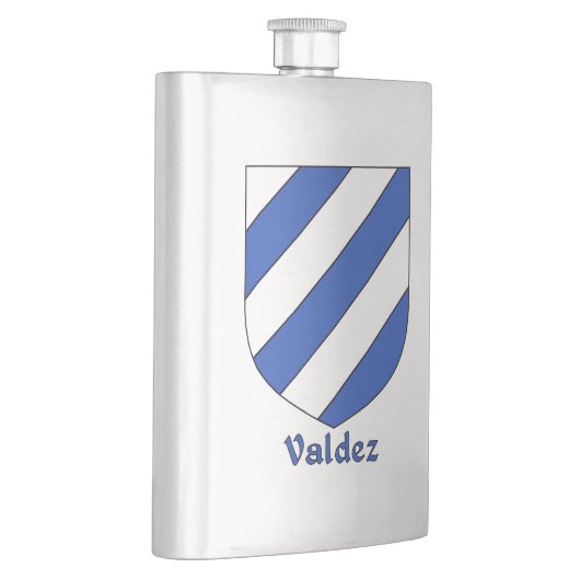 Valdez Heraldic Shield Flachmann (Rechts)