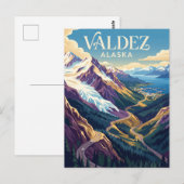 Valdez USA Postkarte (Vorne/Hinten)