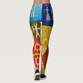 Väldig populär design leggings (Rückseite)