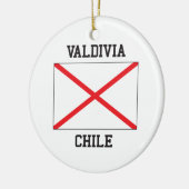 Valdivia Chile Keramik Ornament (Links)