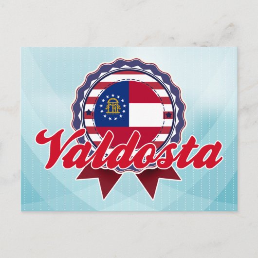 Valdosta, GA Postkarte (Vorderseite)
