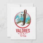 Valdres Ski Logo (Rückseite)