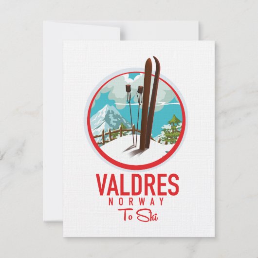 Valdres Ski Logo (Rückseite)