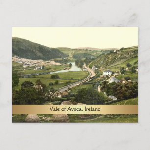 Vale of Avoca II, Landkreis Wicklow, Irland Postkarte
