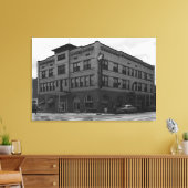 Vale, Oregon Aussicht Hotel Vale Fotograf Leinwanddruck (Insitu (Wohnzimmer))