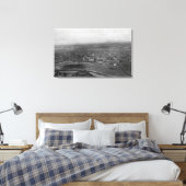 Vale, Oregon Birds Augen Ansicht Städtefotografie Leinwanddruck (Insitu (Schlafzimmer))