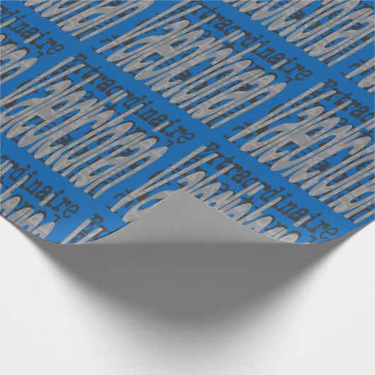 Valedictorian Extraordinaire Geschenkpapier (Ecke)