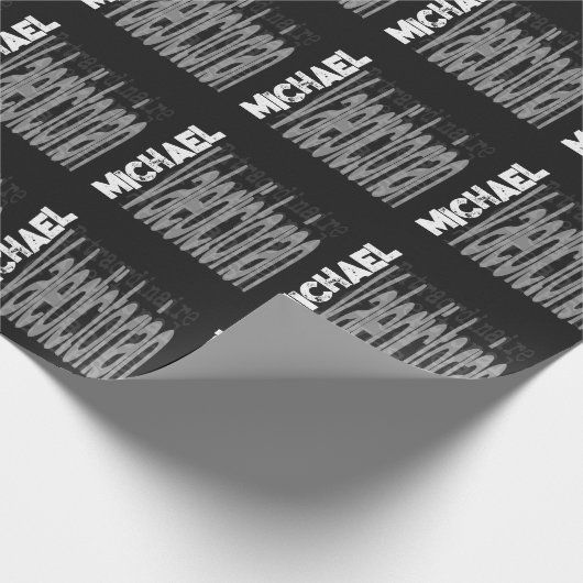 Valedictorian Extraordinaire Geschenkpapier (Ecke)