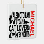 Valediktorianische Lieben Cats CUSTOM Keramikornament (Rechts)