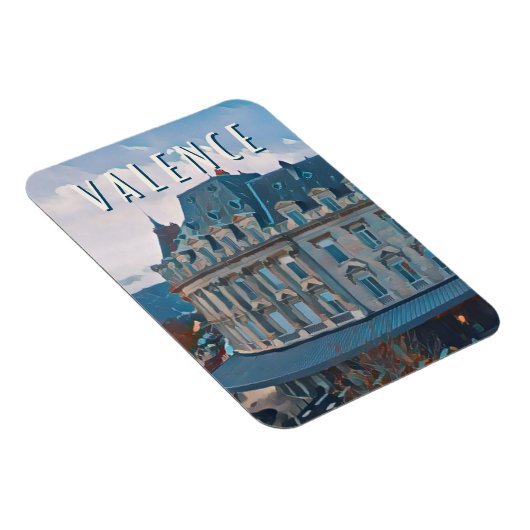Valence Foto Vintage Magnet (Rechte Seite)