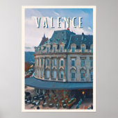 Valence Foto Vintage Poster (Vorne)