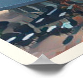 Valence Foto Vintage Poster (Ecke)