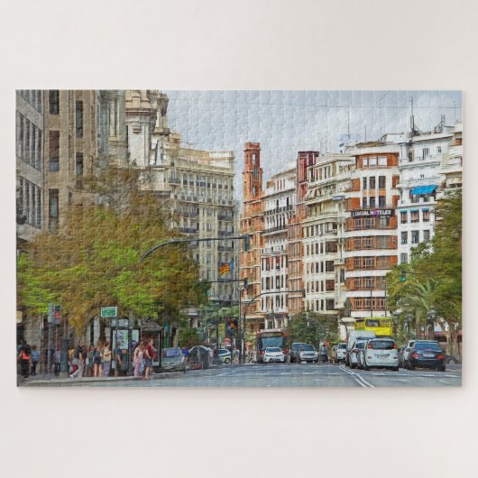 Valencia. #1. puzzle (Horizontal)