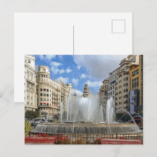 Valencia. 24. postkarte (Vorne/Hinten)