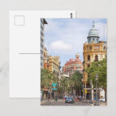  Valencia. 3.  Postkarte (Vorne/Hinten)